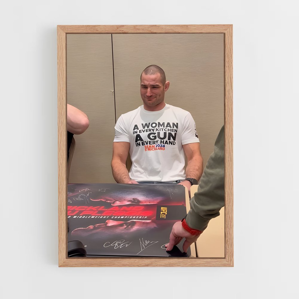 Poster Écriture de Légende – affiche MMA (vue 4)